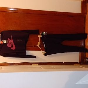 2pc nike top and legging